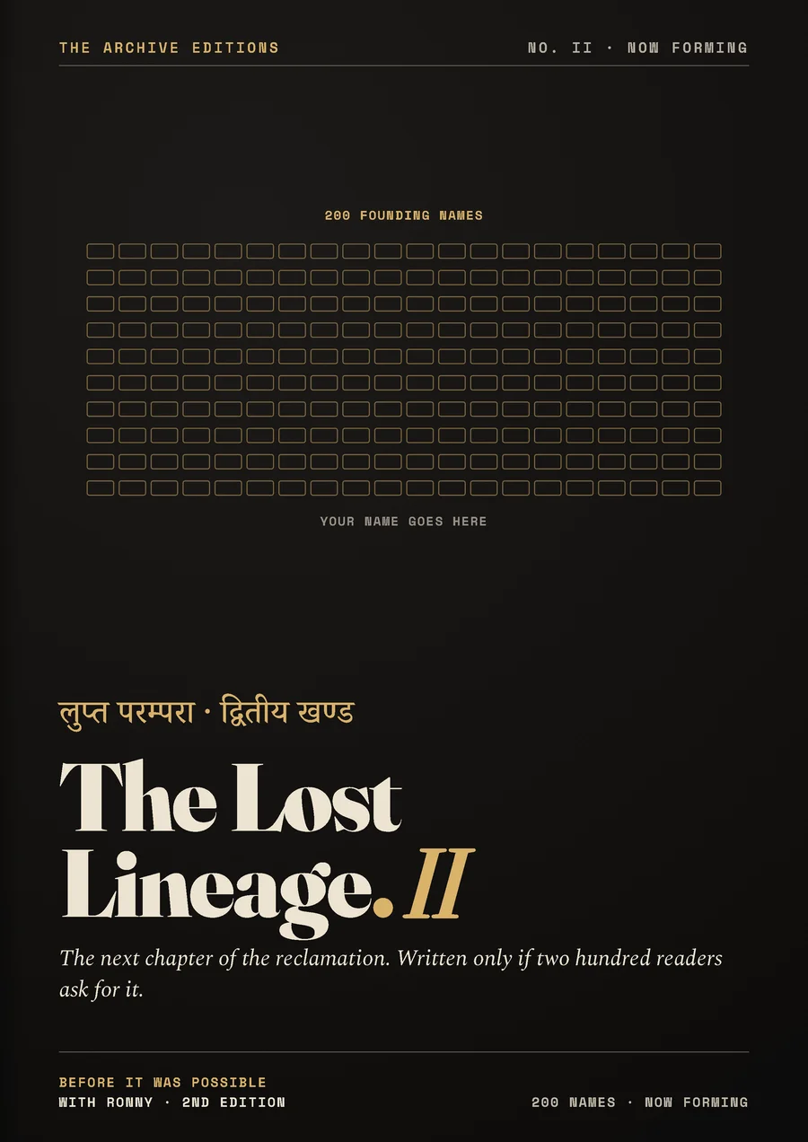 The Lost Lineage Volume II cover